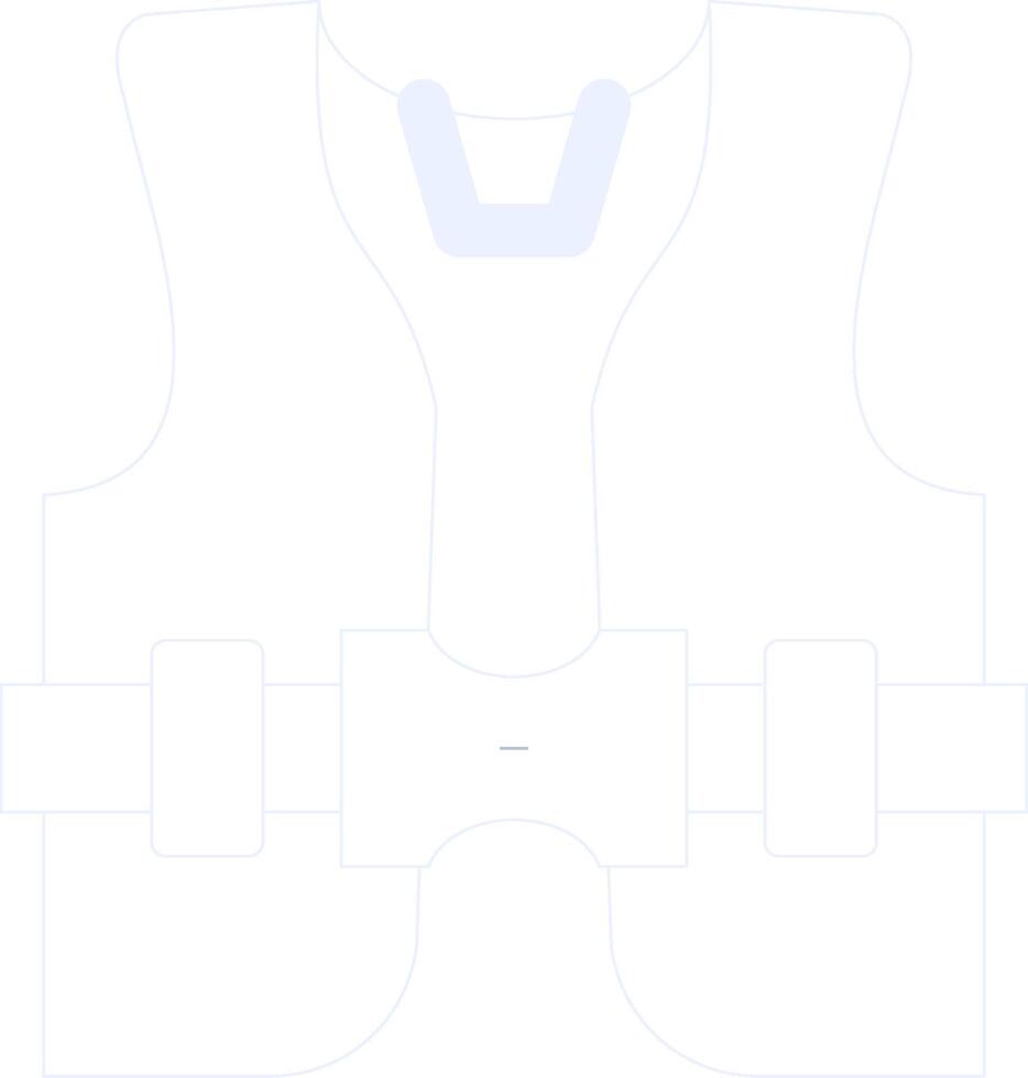 Life Jacket Creative Icon Design vector