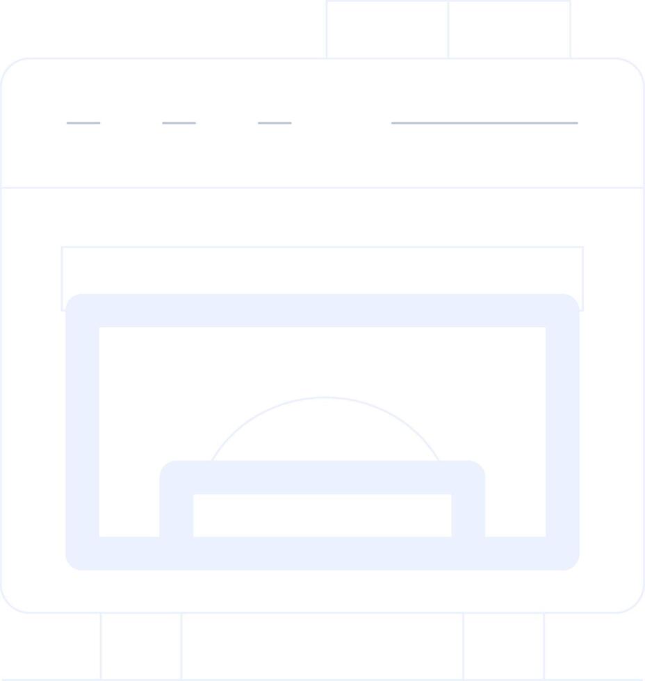 Oven Creative Icon Design vector