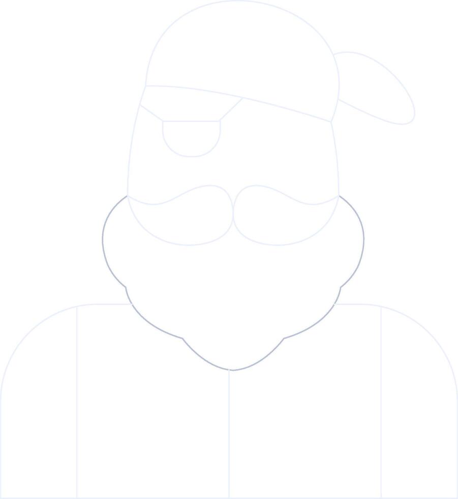 Pirate Creative Icon Design vector
