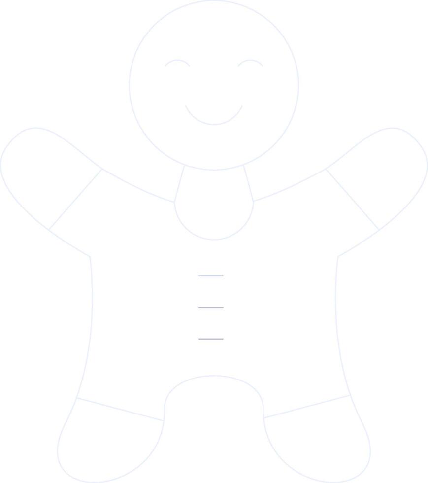 Gingerbread Creative Icon Design vector