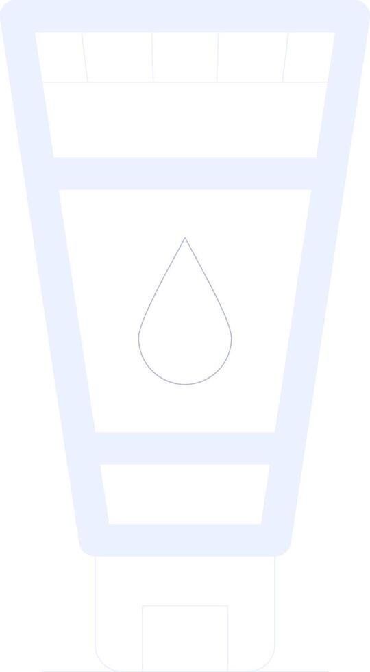 Moisturizer Creative Icon Design vector