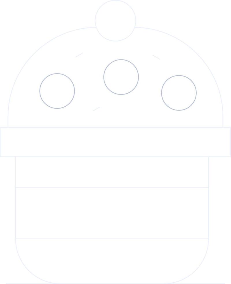 Cupcake Creative Icon Design vector