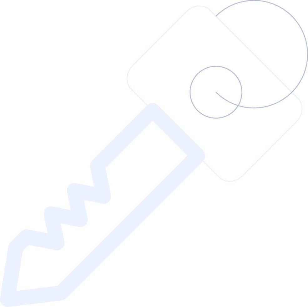 Room Key Creative Icon Design vector