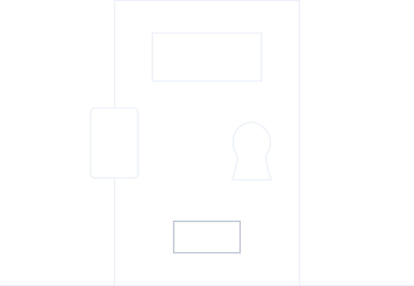 Door Creative Icon Design vector