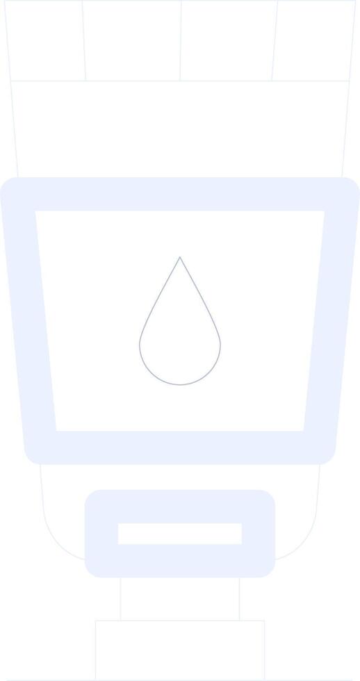 Body Lotion Creative Icon Design vector