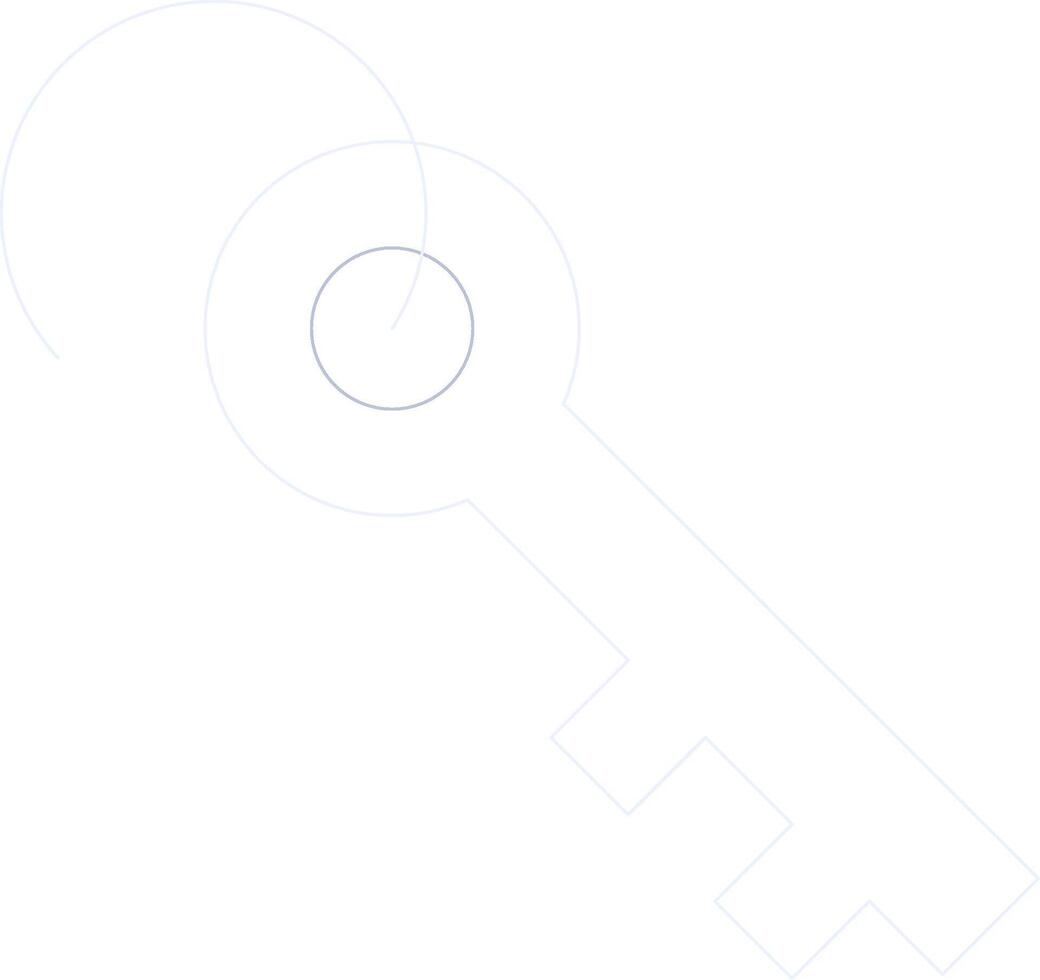 Key Creative Icon Design vector