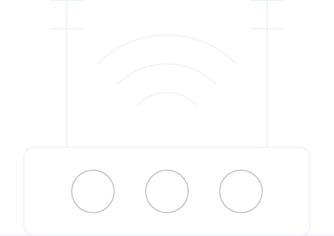 Wifi Creative Icon Design vector