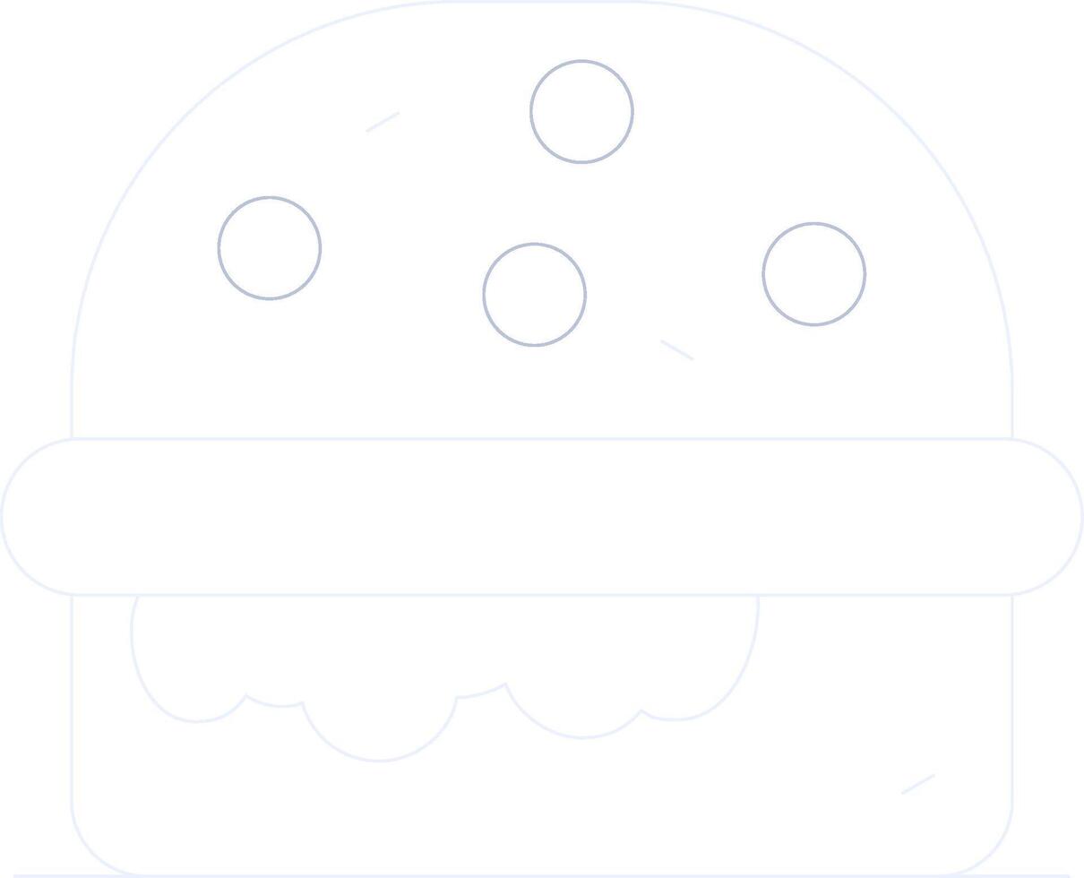 Burguer Creative Icon Design vector