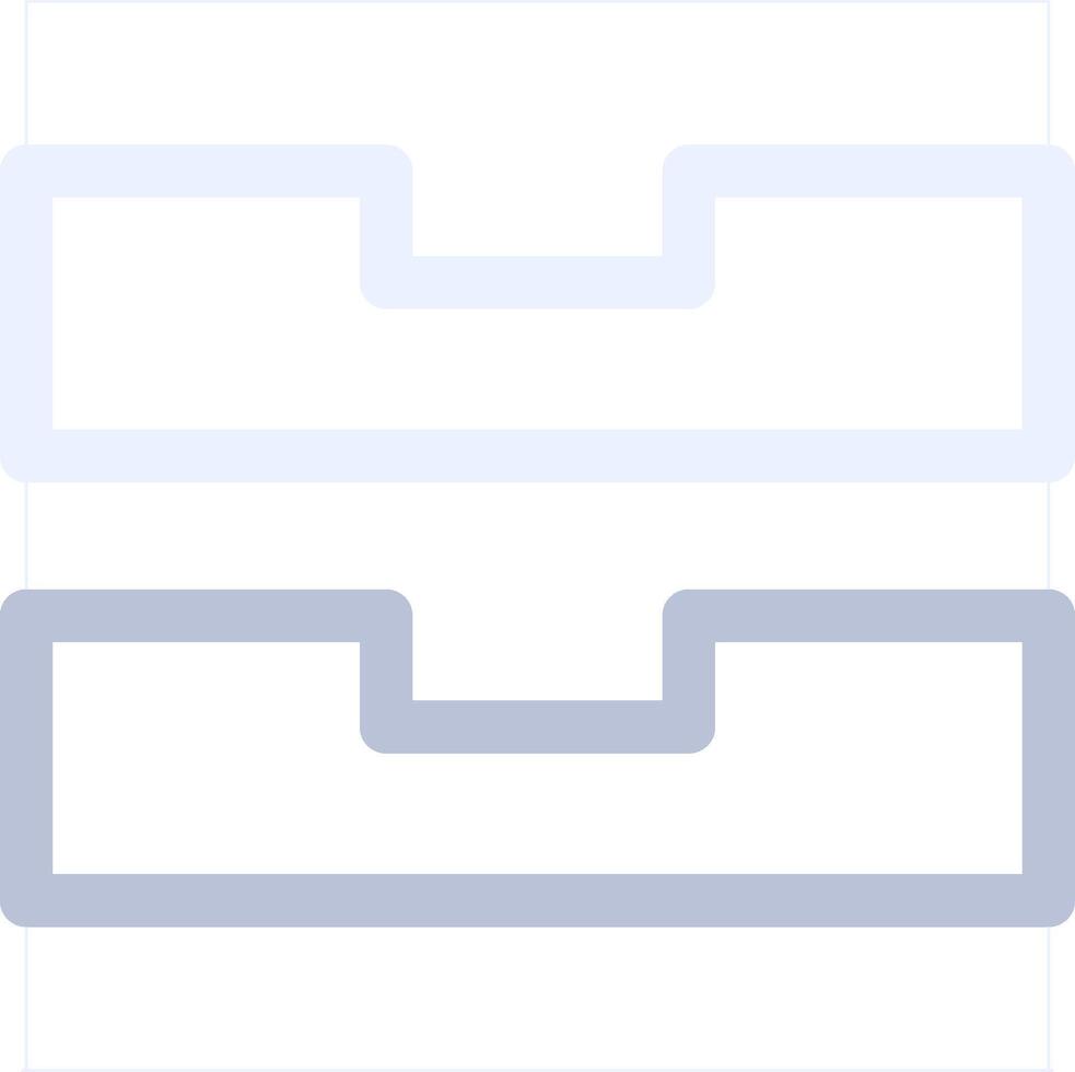 Drawers Creative Icon Design vector