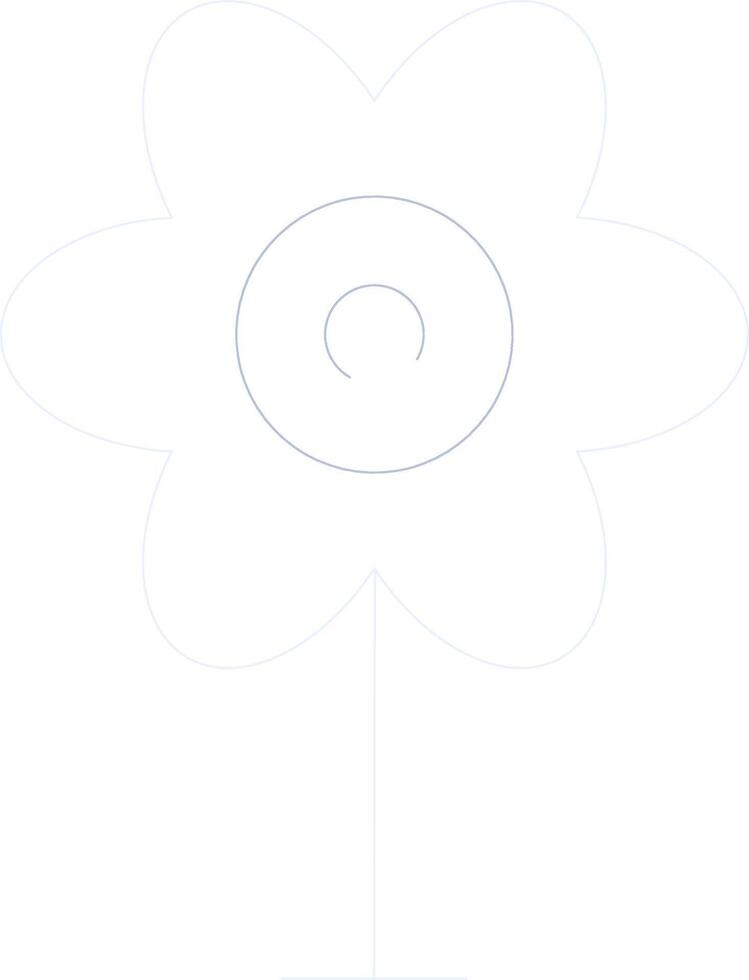 Flower Creative Icon Design vector