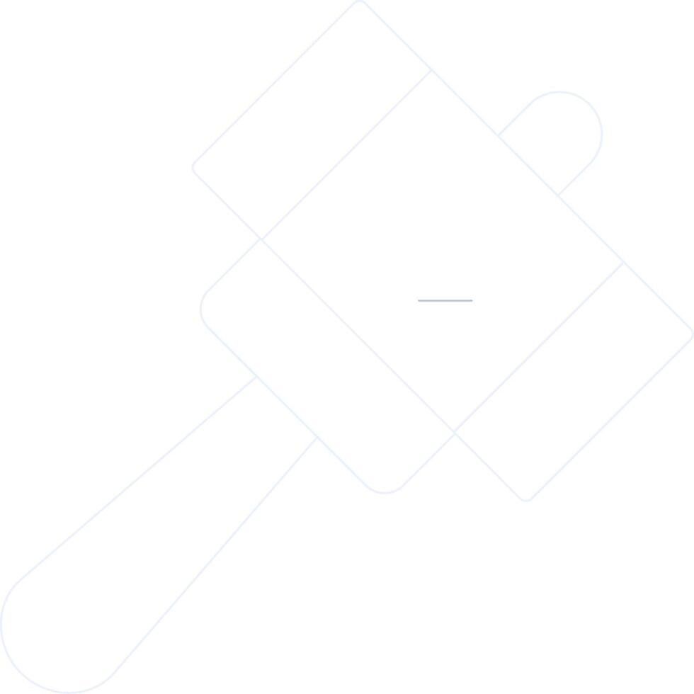 Hammer Creative Icon Design vector