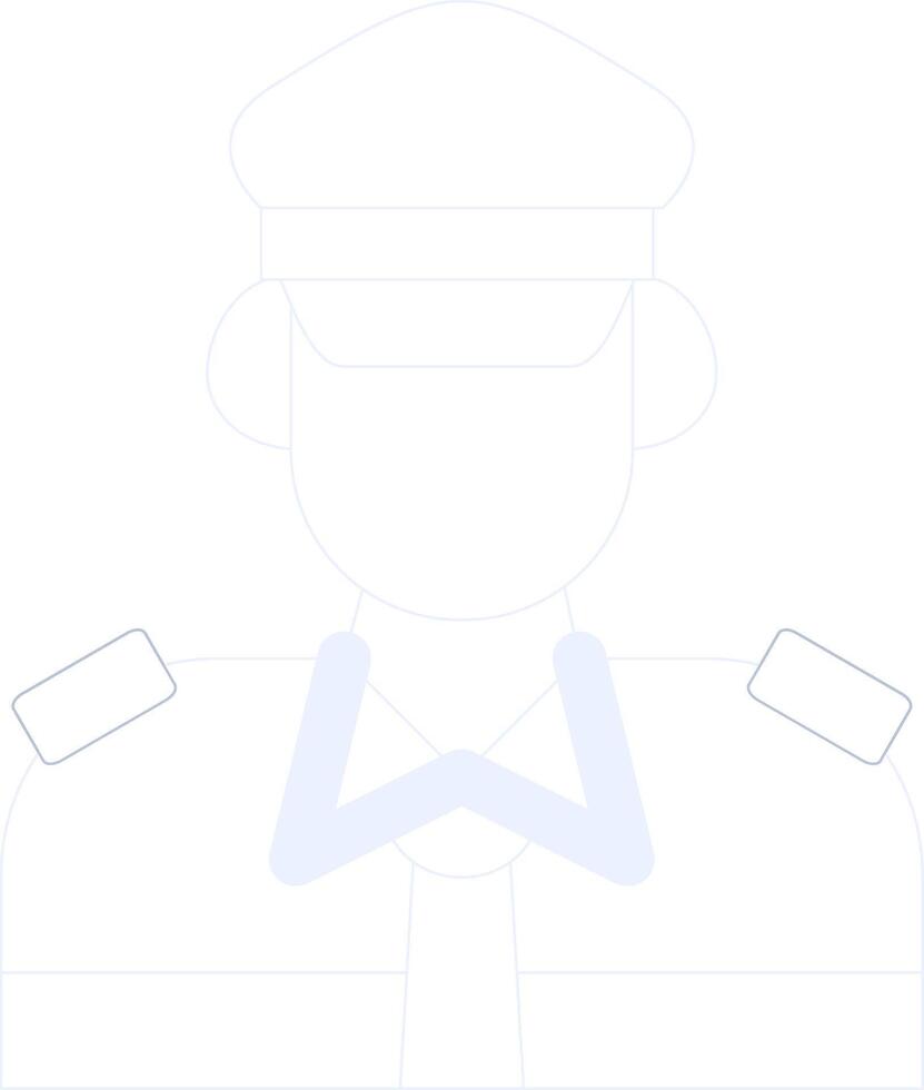 Captain Creative Icon Design vector