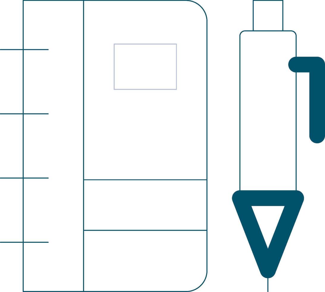 Agenda Creative Icon Design vector