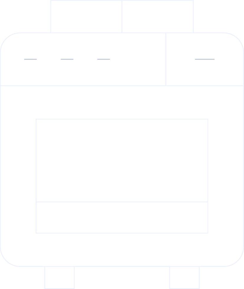 Stove Creative Icon Design vector