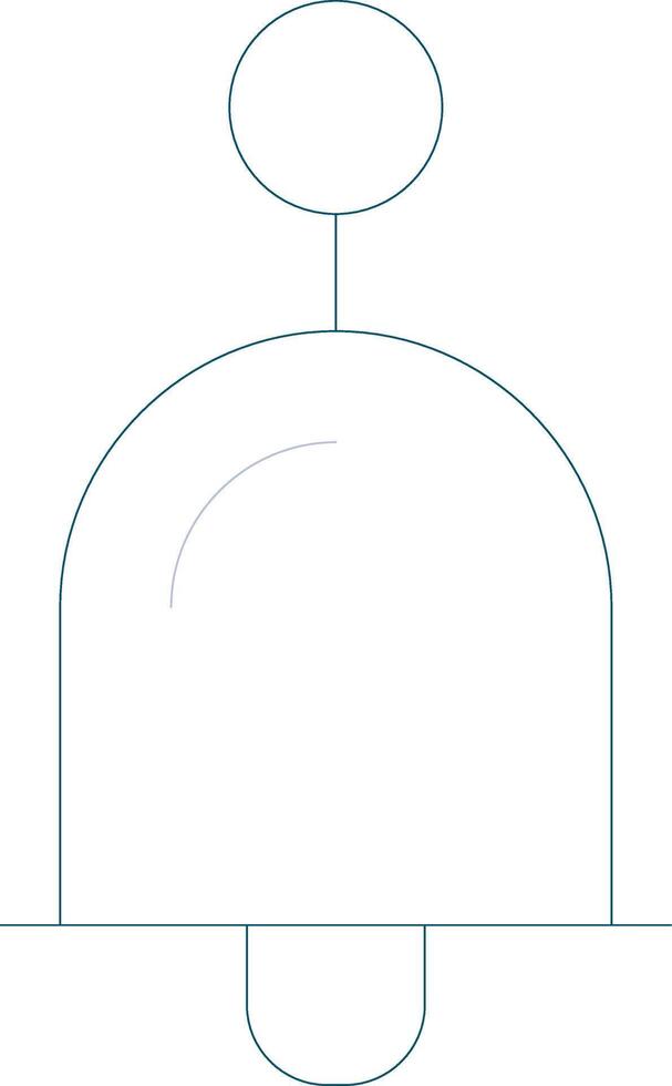 Bell Creative Icon Design vector