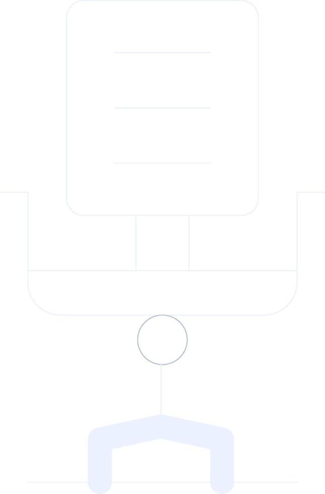 Desk Chair Creative Icon Design vector