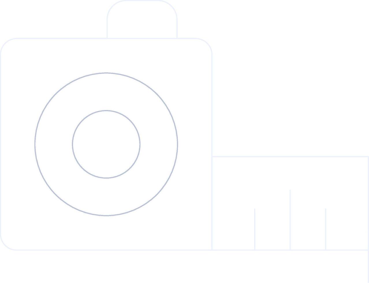 Tape Measure Creative Icon Design vector