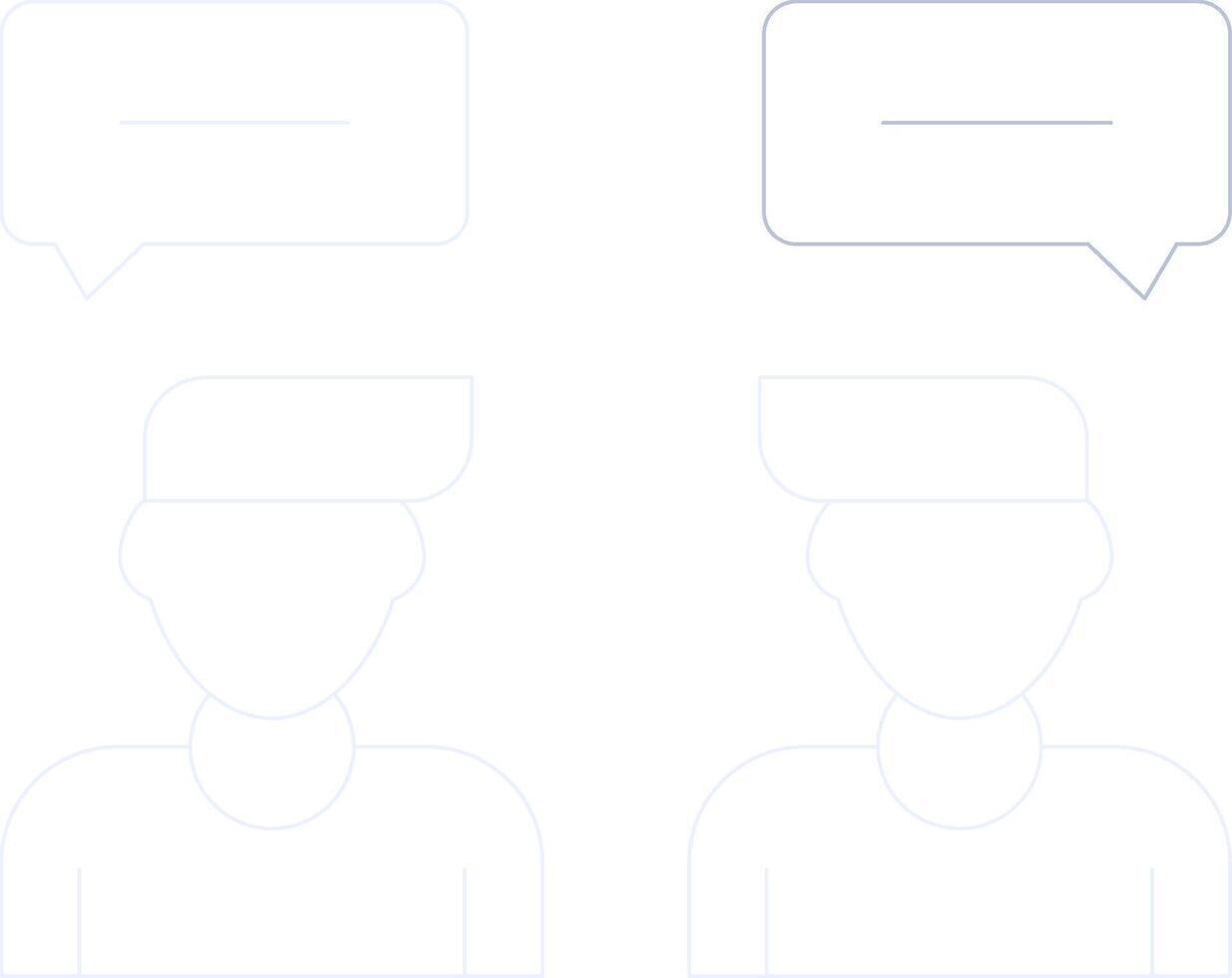 Conversation Creative Icon Design vector