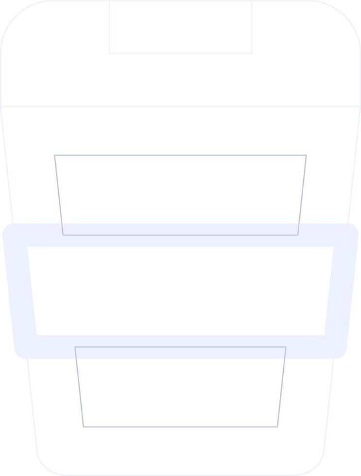 Recycle Bin Creative Icon Design vector