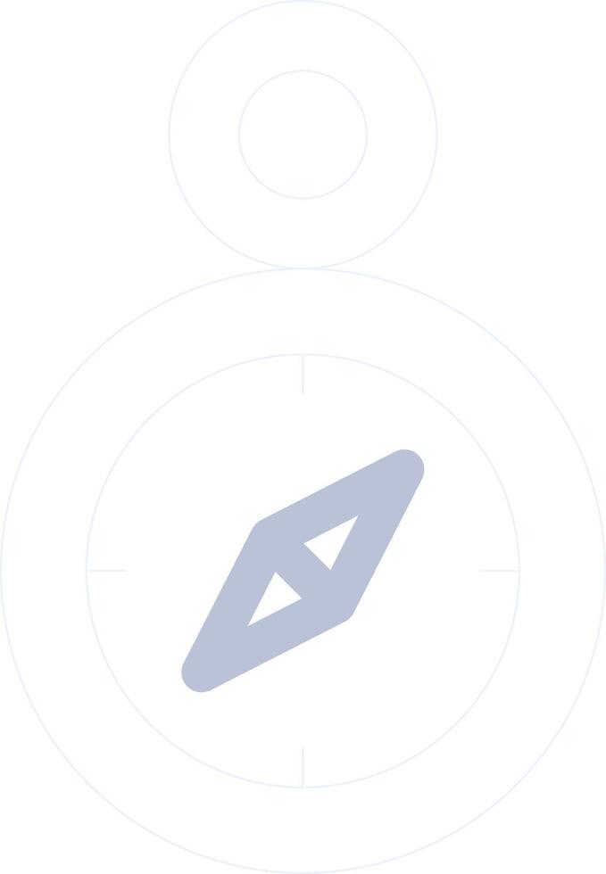 Compass Creative Icon Design vector