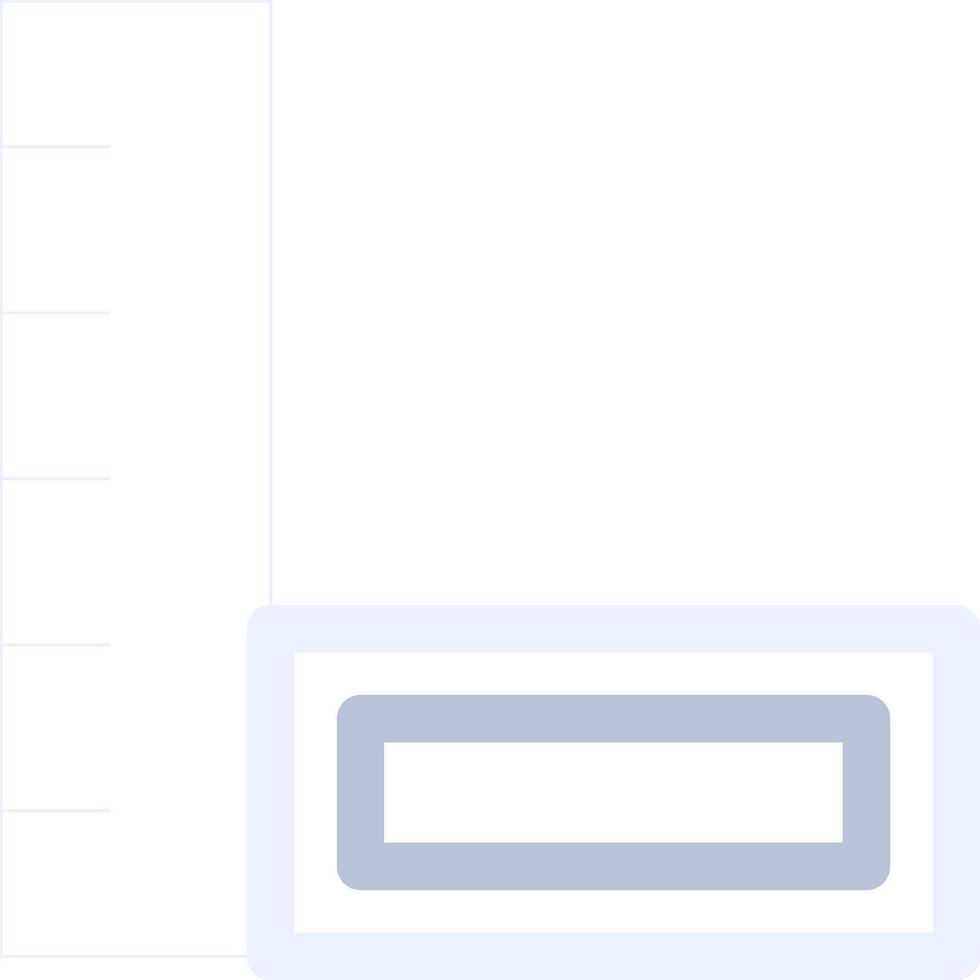 Ruler Creative Icon Design vector