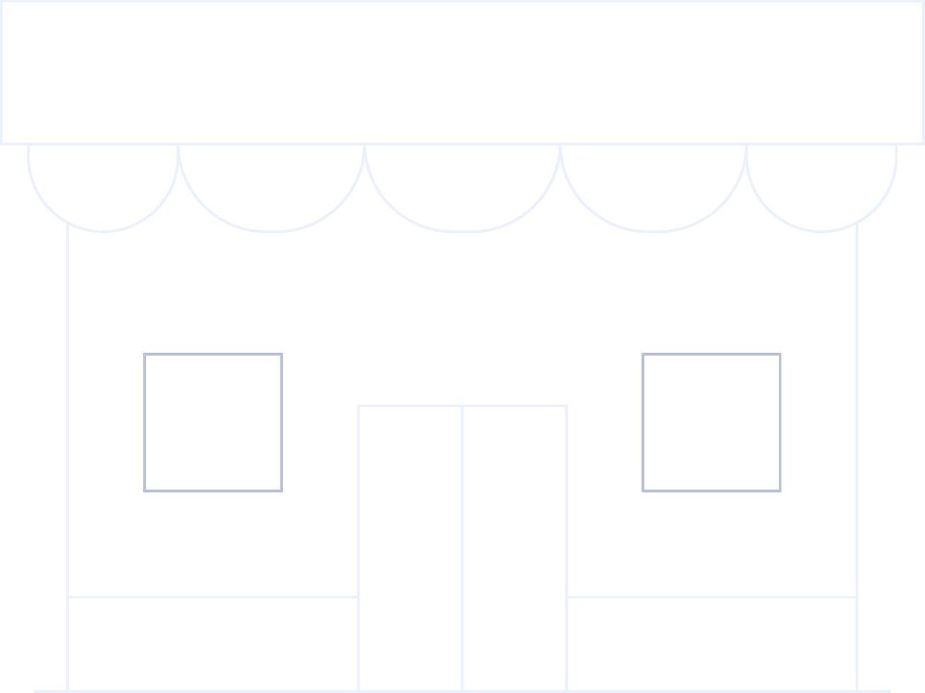 Store Creative Icon Design vector
