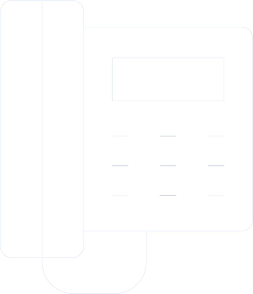 Telephone Creative Icon Design vector