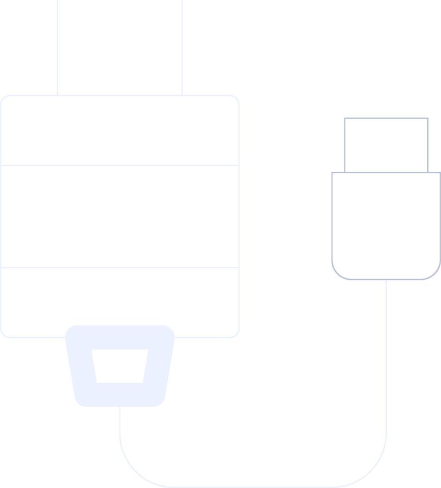 Charger Creative Icon Design vector
