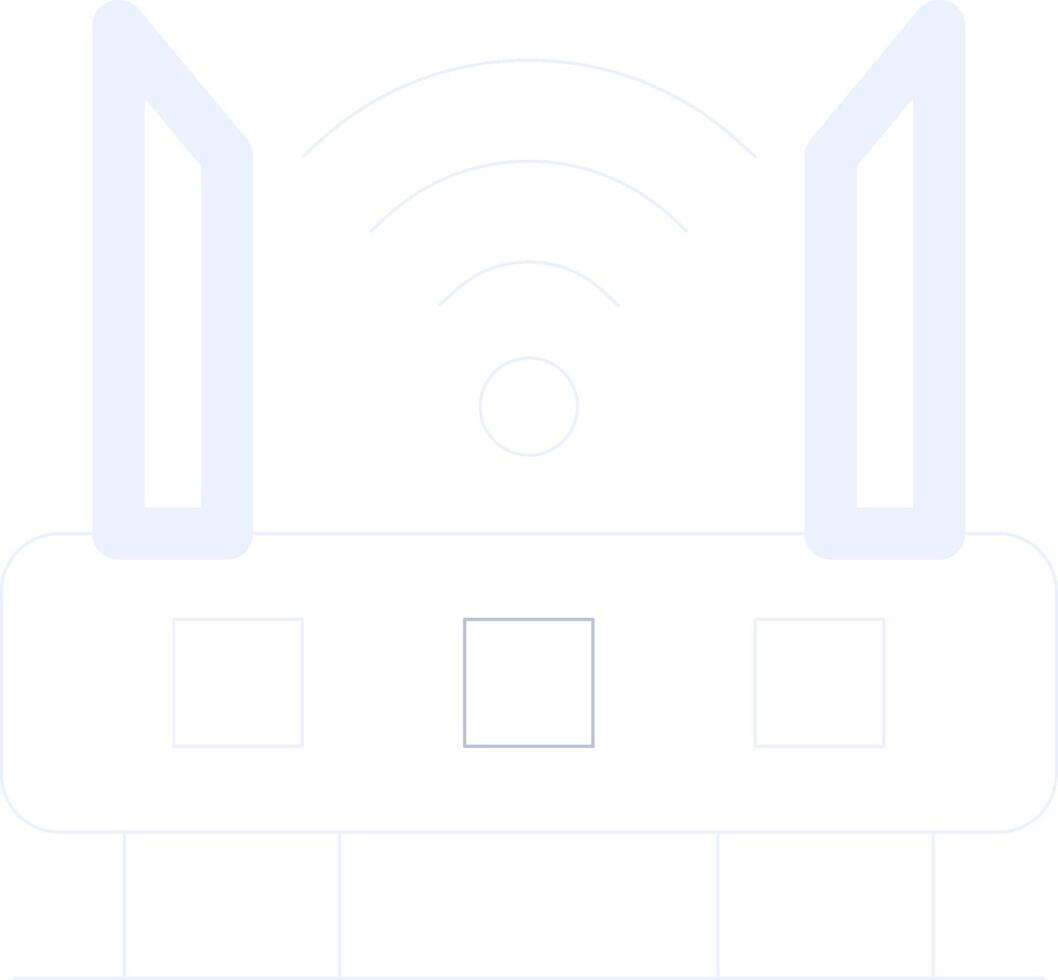 Router Creative Icon Design vector