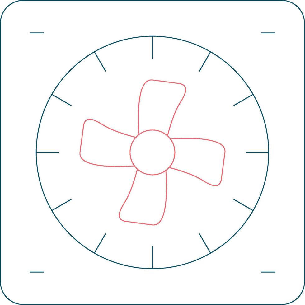 Cooling Creative Icon Design vector