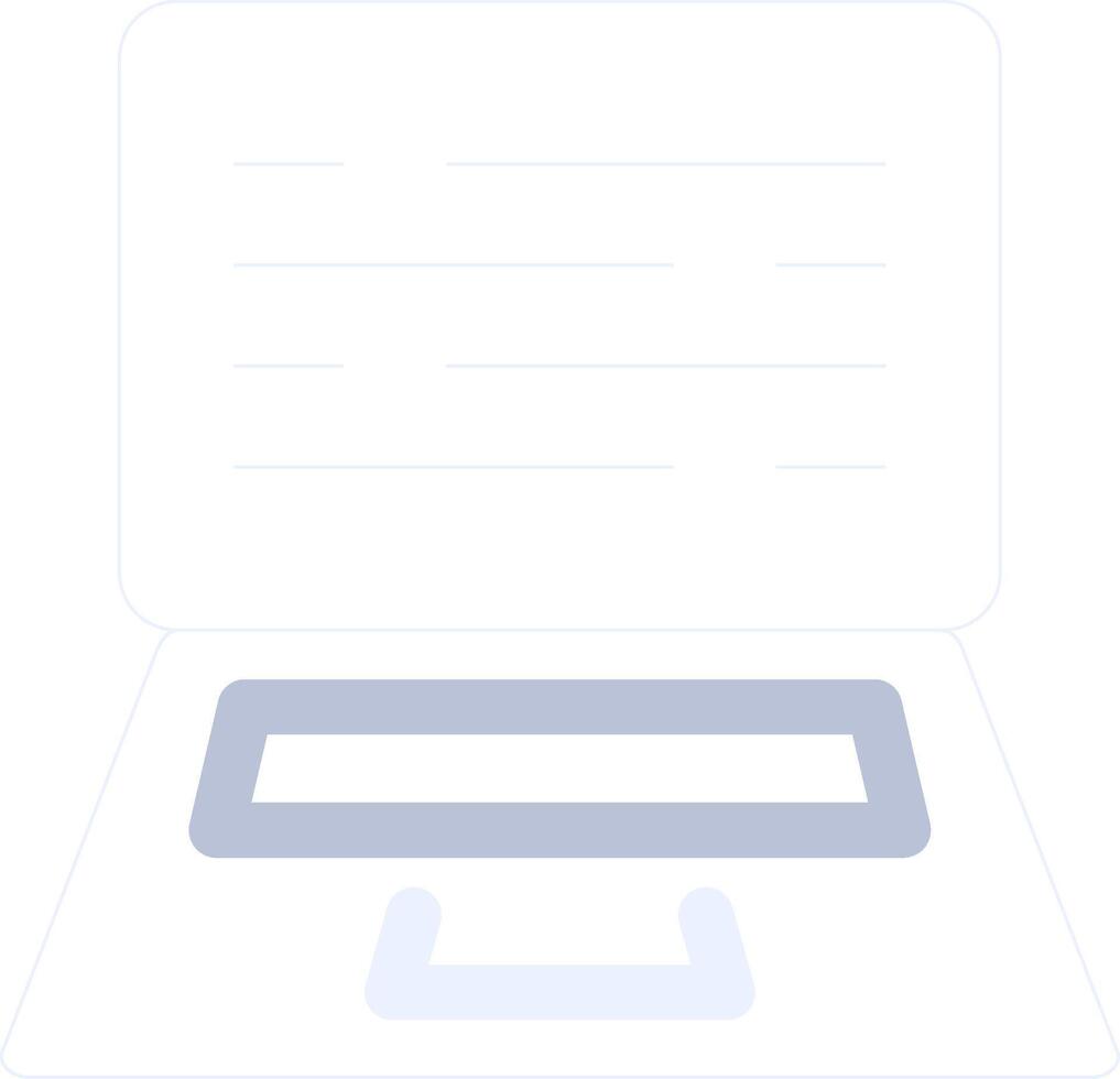 Laptop Creative Icon Design vector