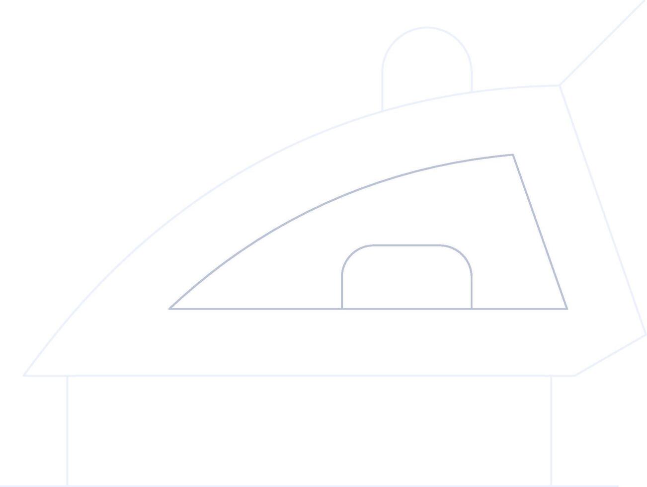 Iron Creative Icon Design vector