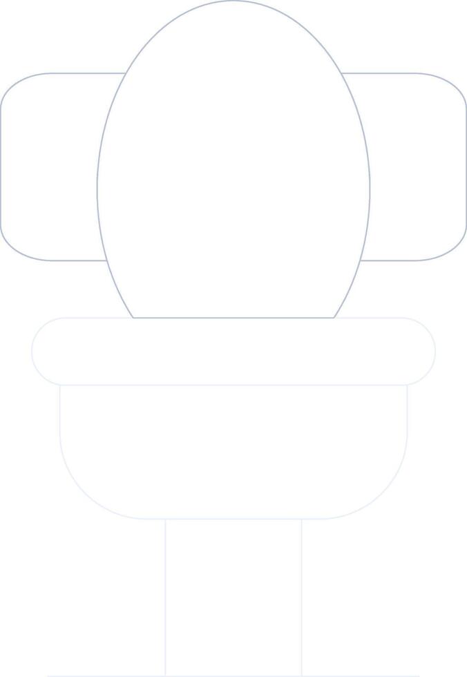 Toilet Creative Icon Design vector