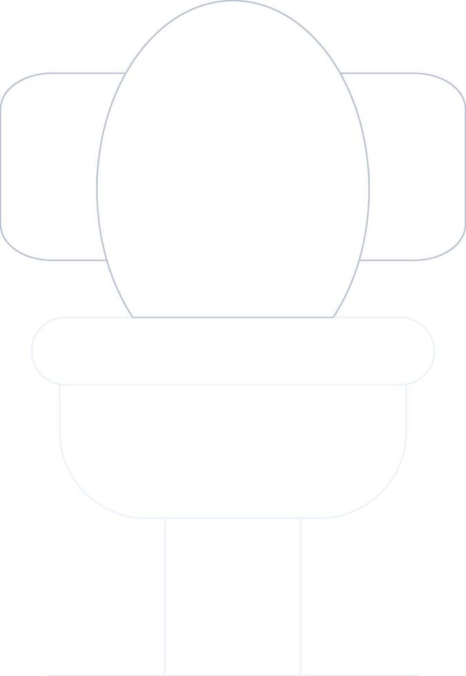 Toilet Creative Icon Design vector