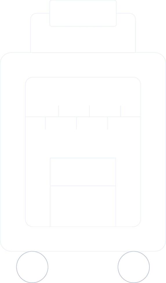 Luggage Creative Icon Design vector