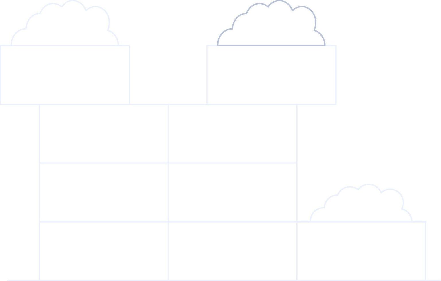 Brick Wall Creative Icon Design vector