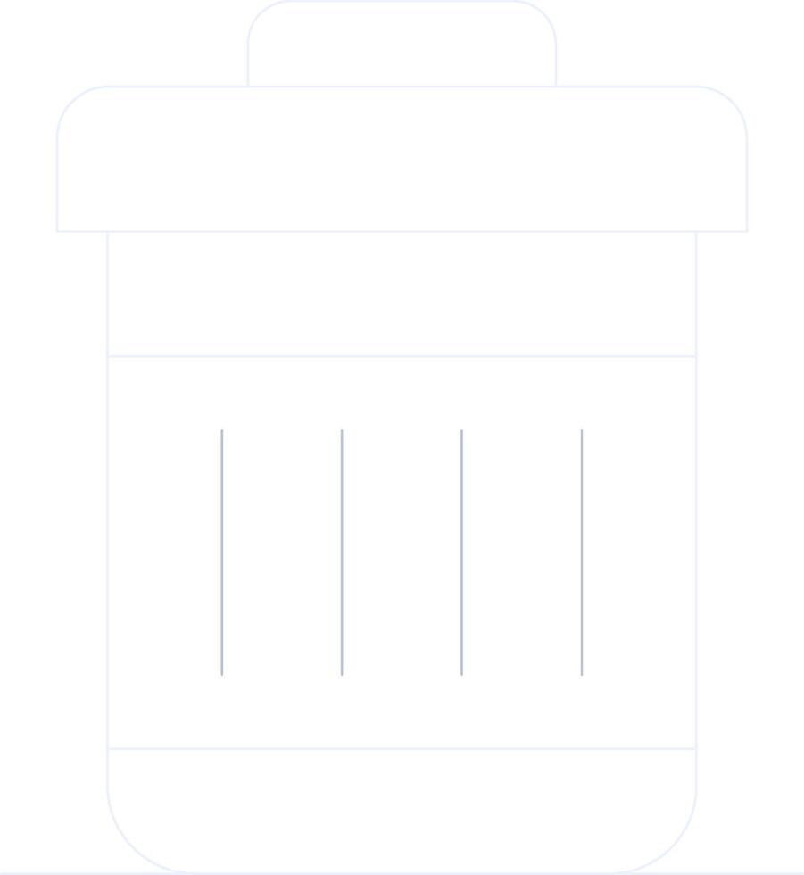 Garbage Creative Icon Design vector