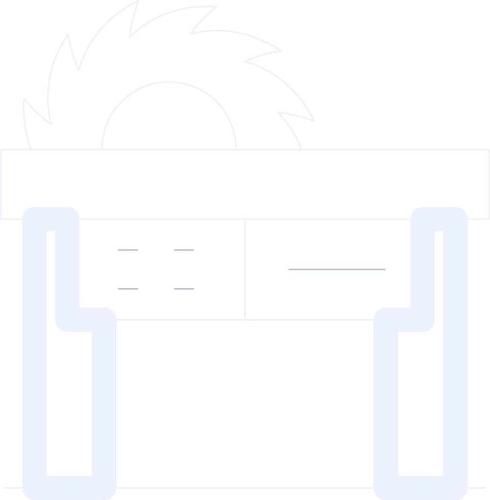 Sawmill Creative Icon Design vector