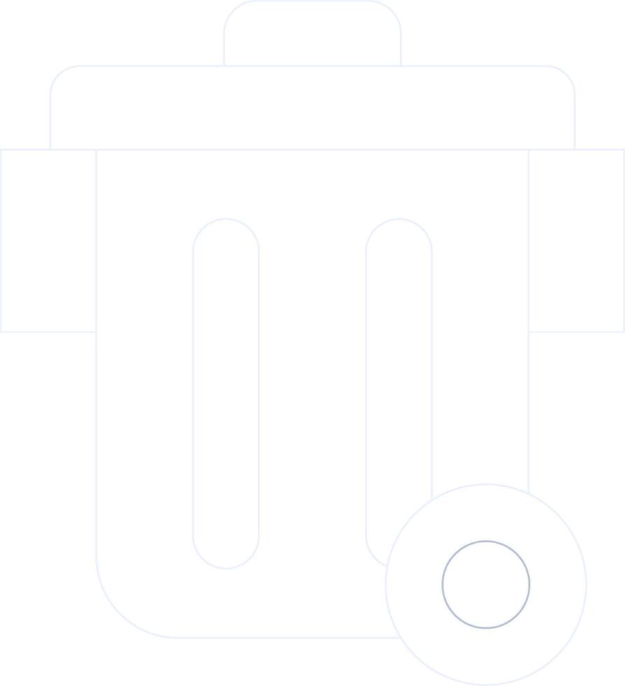 Bin Creative Icon Design vector