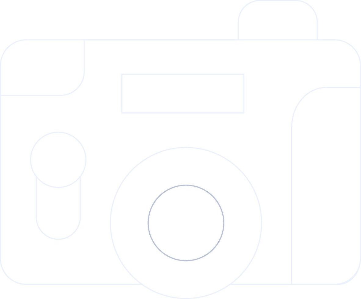 Disposable Camera Creative Icon Design vector
