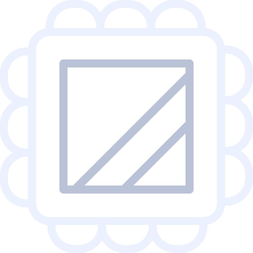 Magic Mirror Creative Icon Design vector