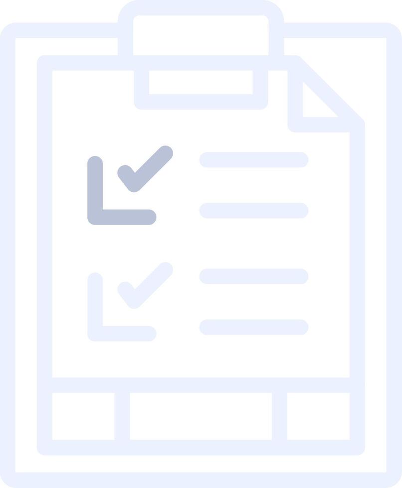 Checklist Creative Icon Design vector