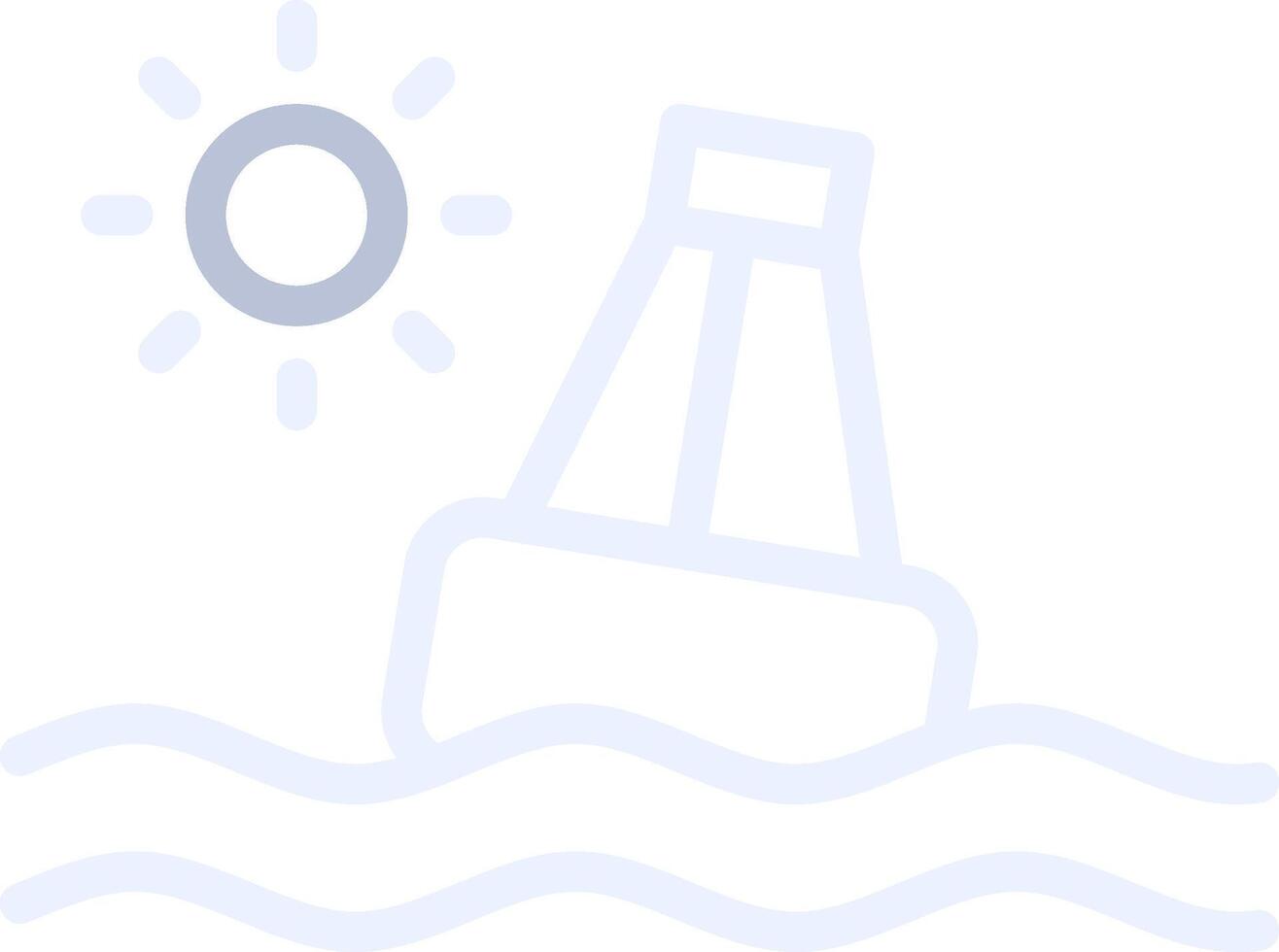 Buoy Creative Icon Design vector