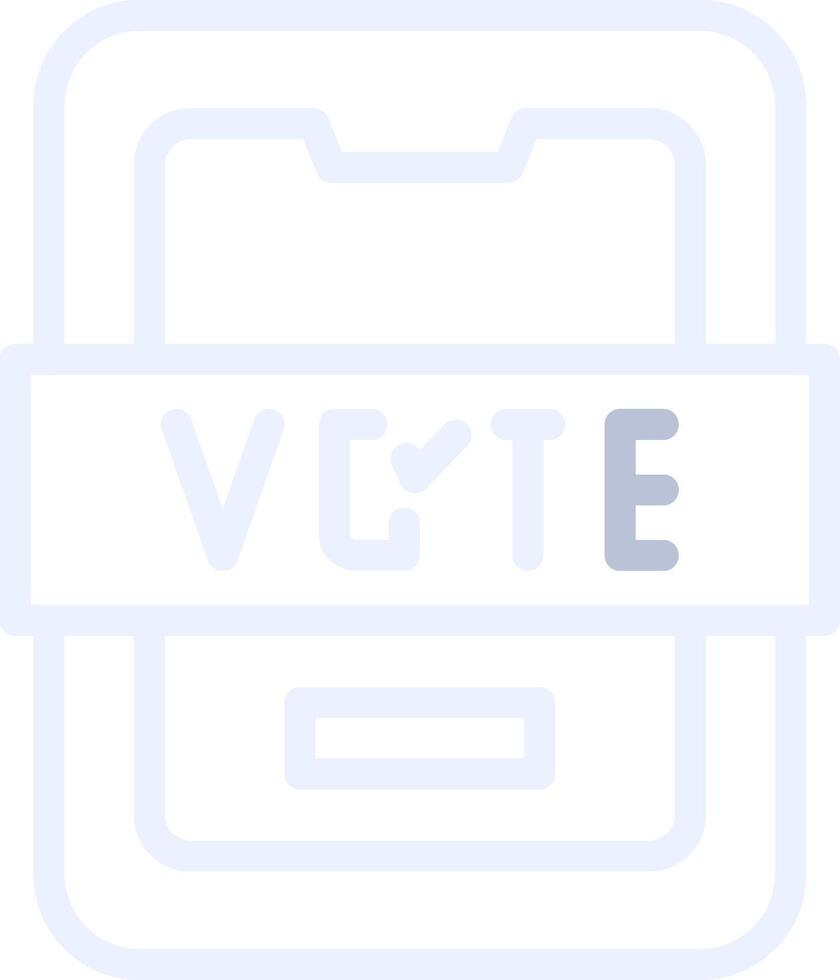 votar diseño de icono creativo vector