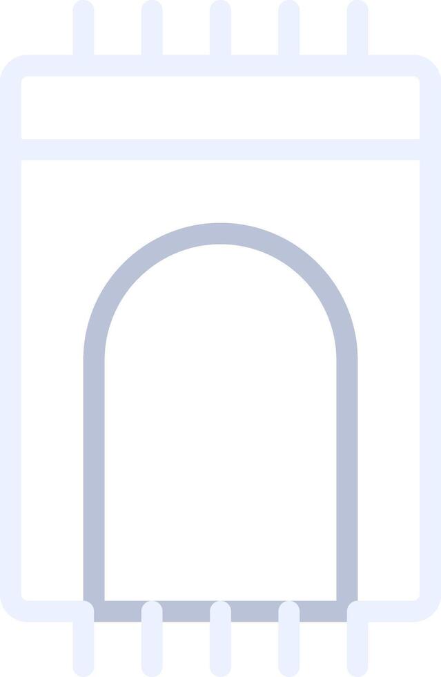 Prayer Rug Creative Icon Design vector