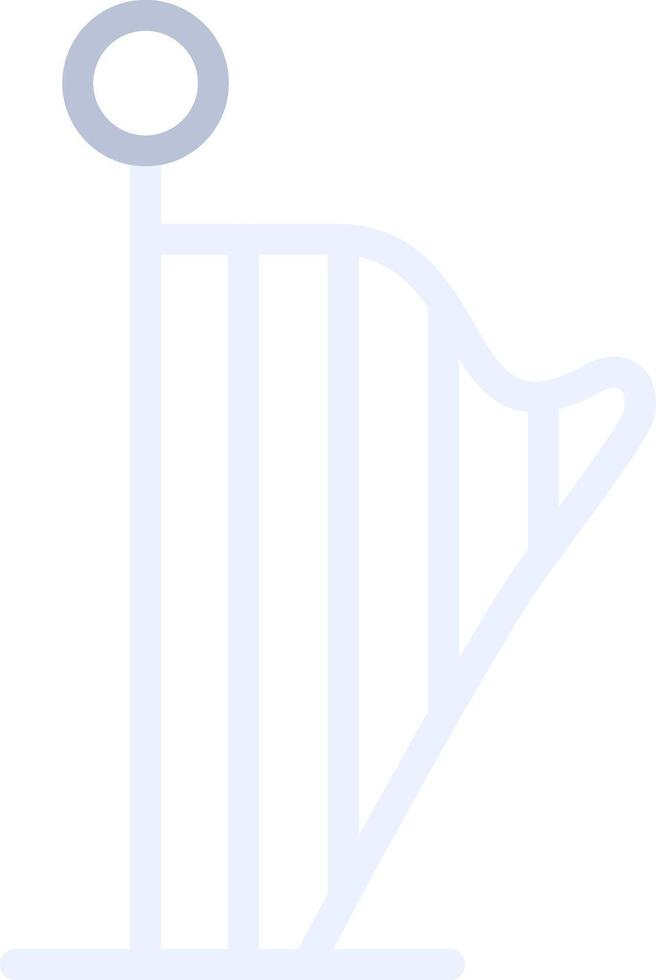 Harp Creative Icon Design vector