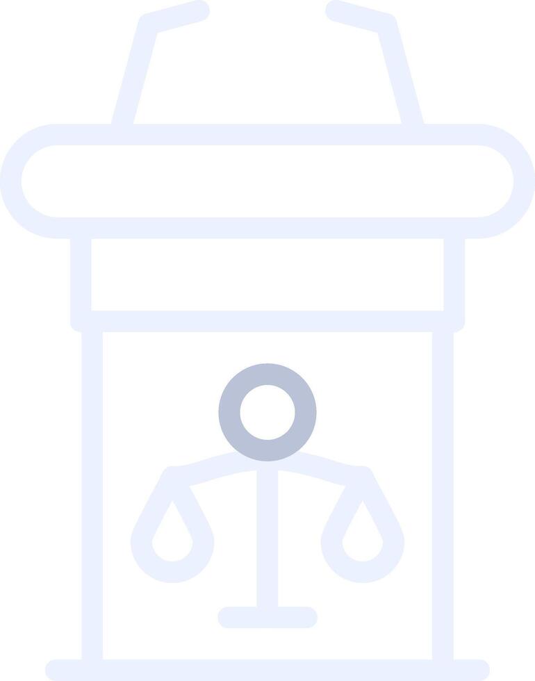 Tribune Creative Icon Design vector