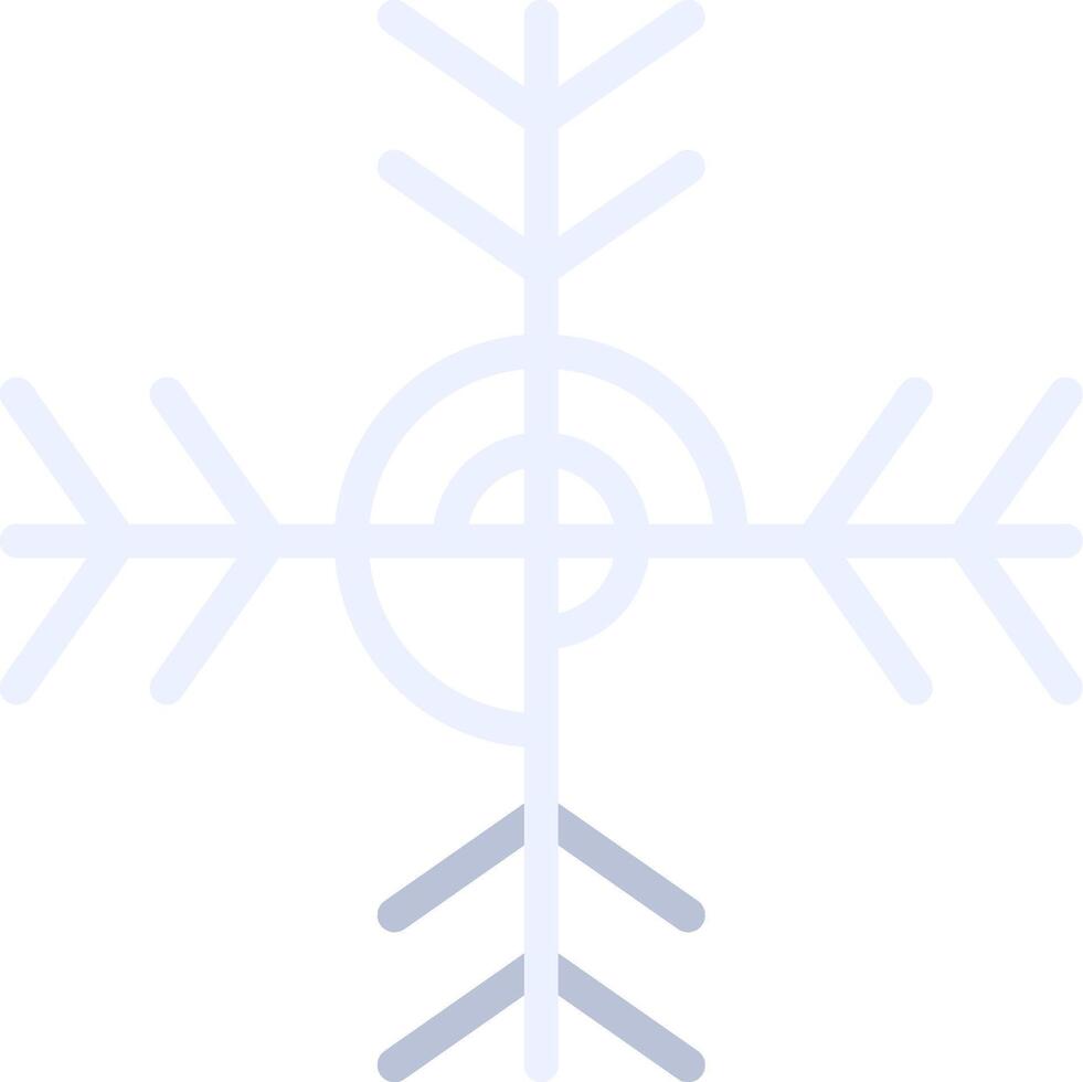 diseño de icono creativo de copo de nieve vector