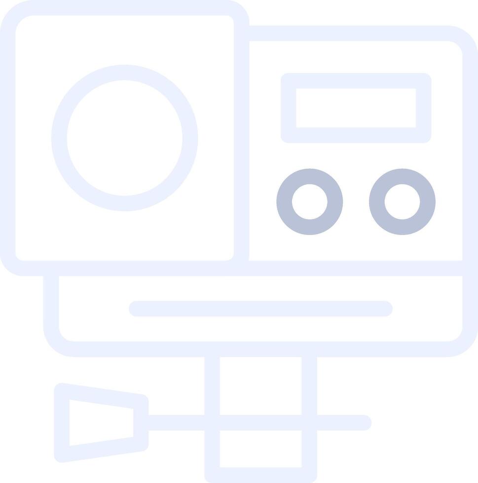 Action Camera Creative Icon Design vector