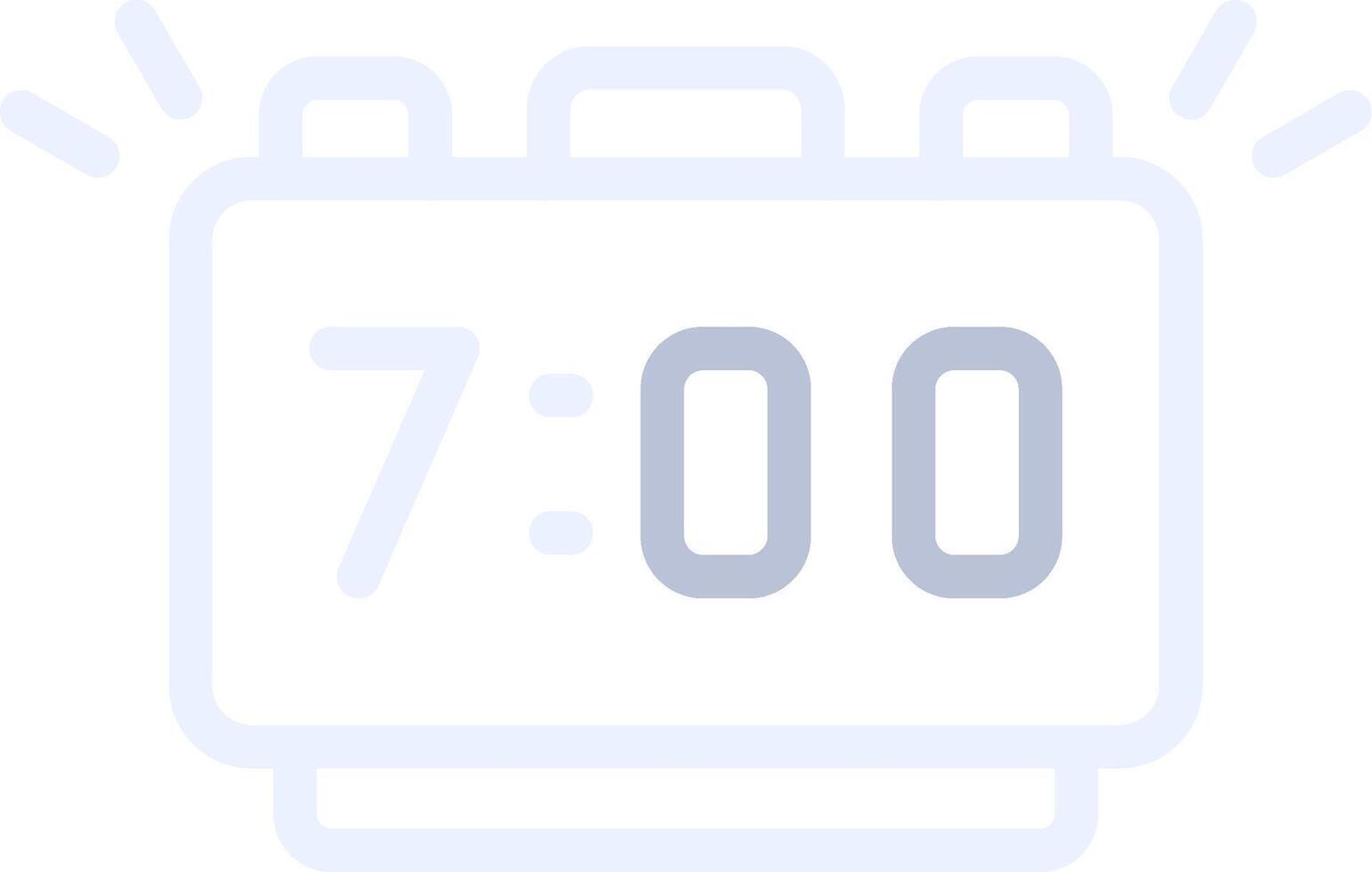 Alarm Creative Icon Design vector